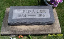  Eliza Cathern <I>Clark</I> Cox