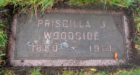 Priscilla J <i>Wood</i> Woodside