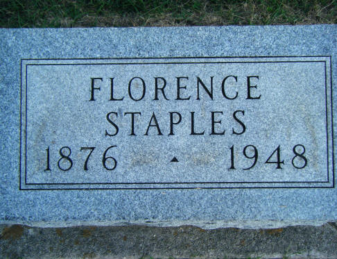 Florence <i>Waggoner</i> Staples