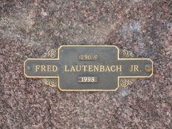  Fred Lautenbach, Jr
