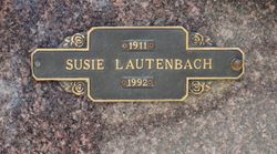  Susie <I>Vandenberg</I> Lautenbach