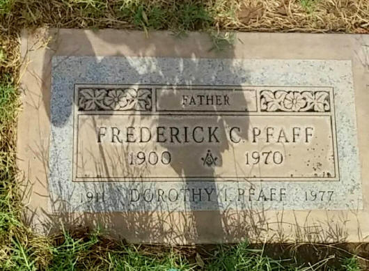 Frederick Curtis Fred Pfaff
