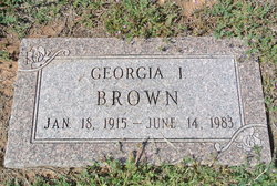  Georgia I. Brown