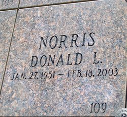  Donald l. Norris