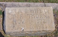  Lela <I>Boone</I> Thorn